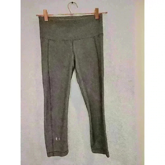 Under Armour Womens Crop Compression Pants Small - Picture 1 of 4